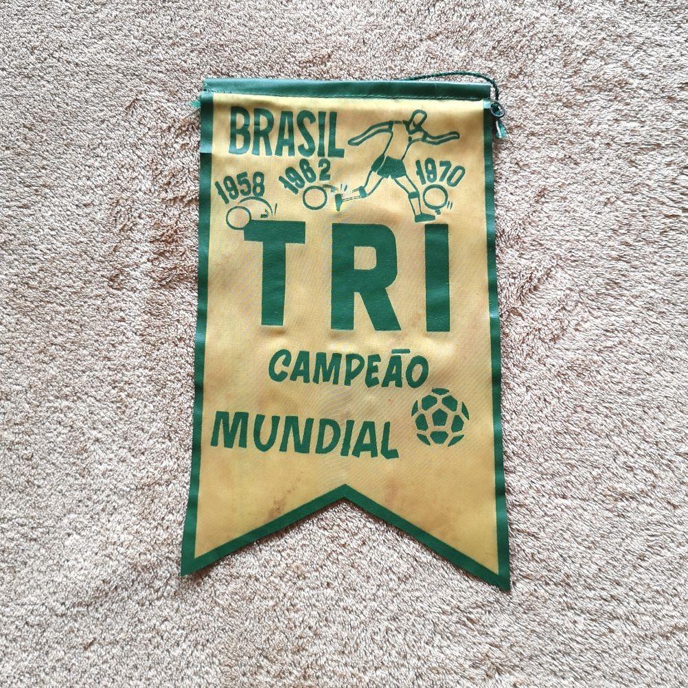 【ブラジル　1970　アンティーク】記念ペナント　21枚　まとめ売り