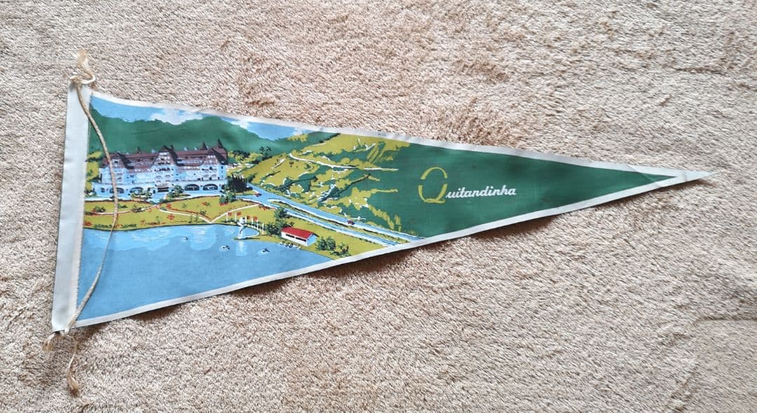 【ブラジル　1970　アンティーク】記念ペナント　21枚　まとめ売り