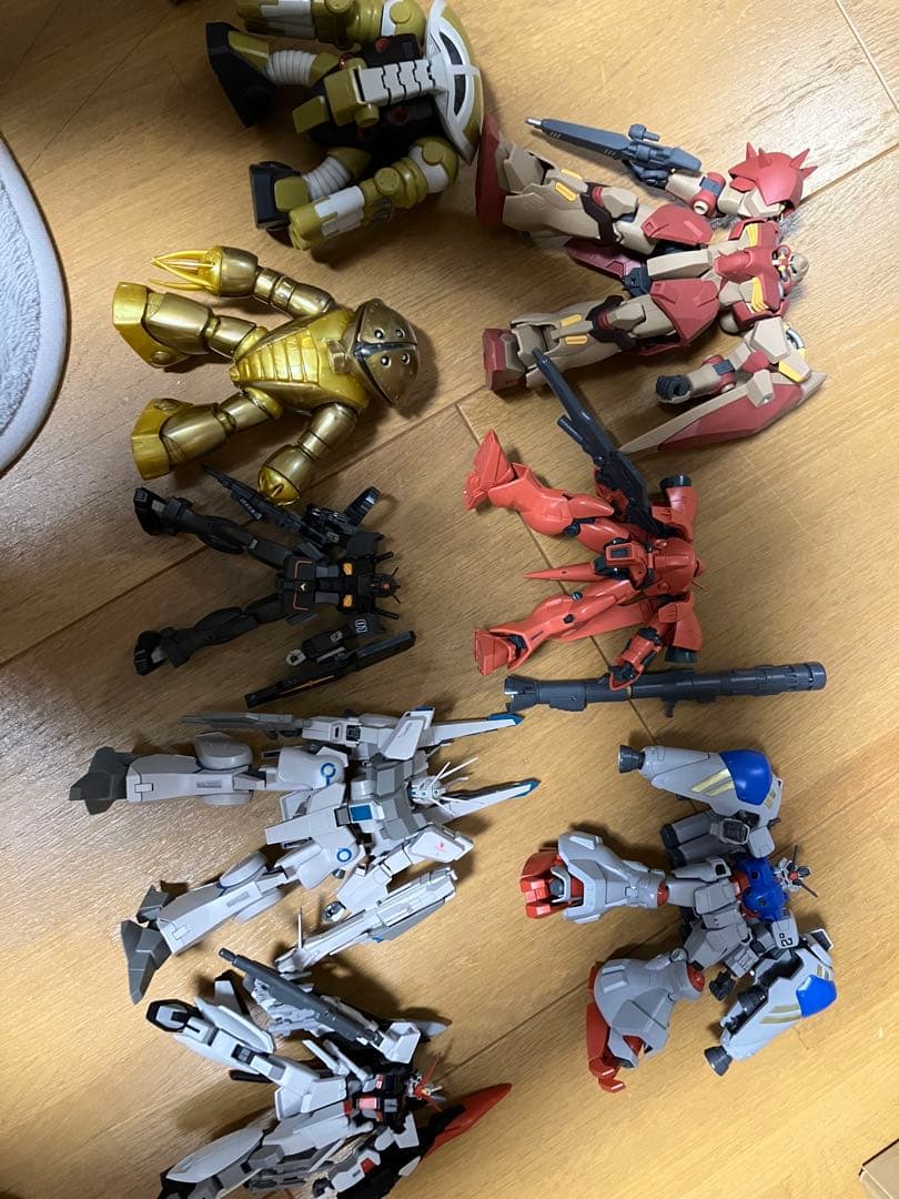 ガンプラ　ジャンク 2 ジャンク】☆RG Zガンダム、ガンダムmk2、ザクⅡ☆3体セット