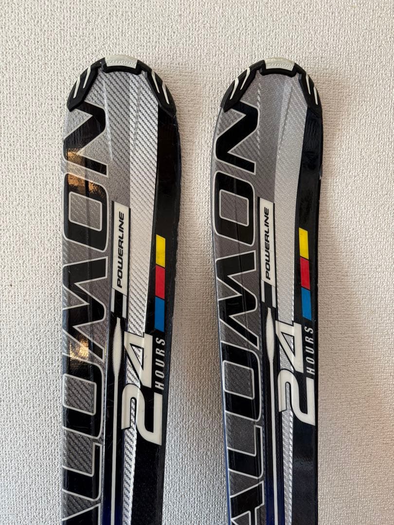 Salomon 24hours S3 スキー 板 L-169 ビンディング付き - メルカリ