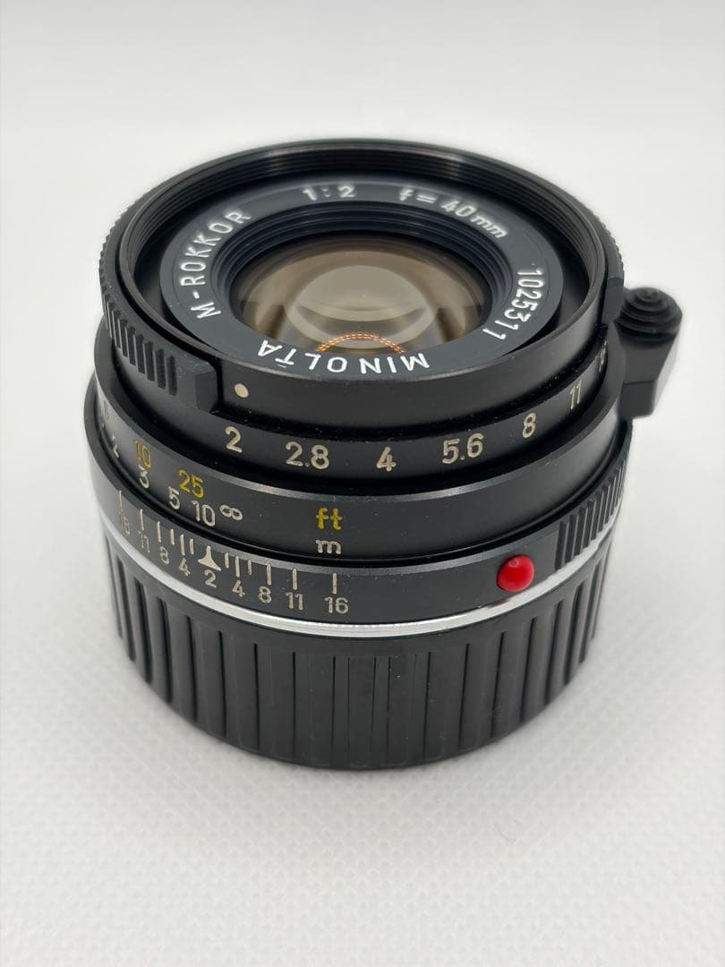 Minolta M-ROKKOR 40mm F2 Mマウント - メルカリ
