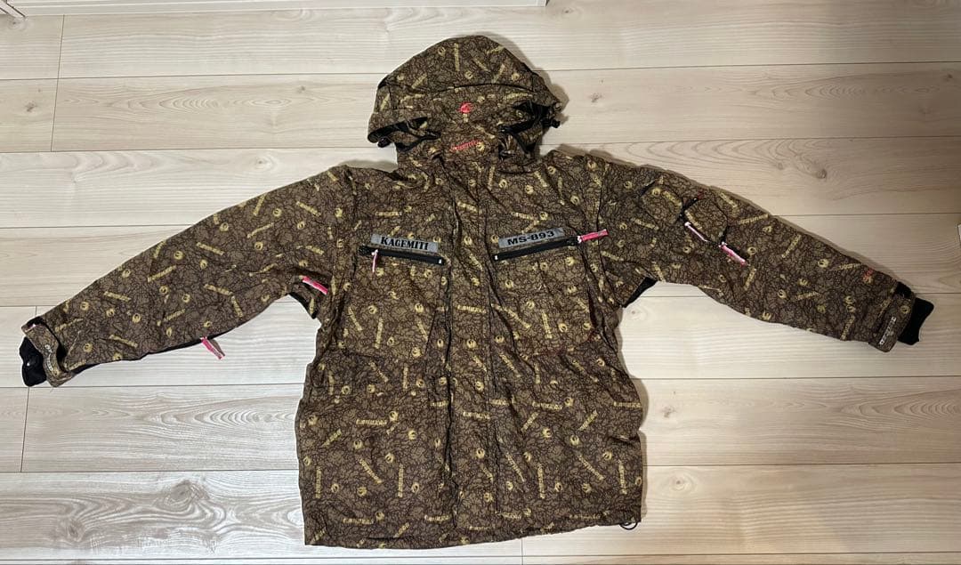 極道神風蹴スノーボードウエア影道 極道神風蹴 ヤクザカミカゼキック 神威 アキラ 東京リベンジャーズ