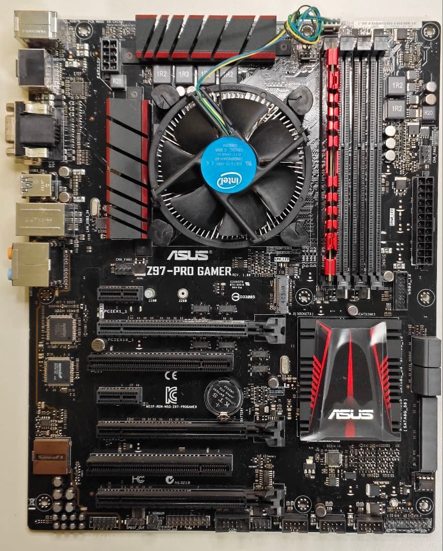 i7 4790K ASUS Z97-PRO GAMER 8GB クーラー セット - メルカリ