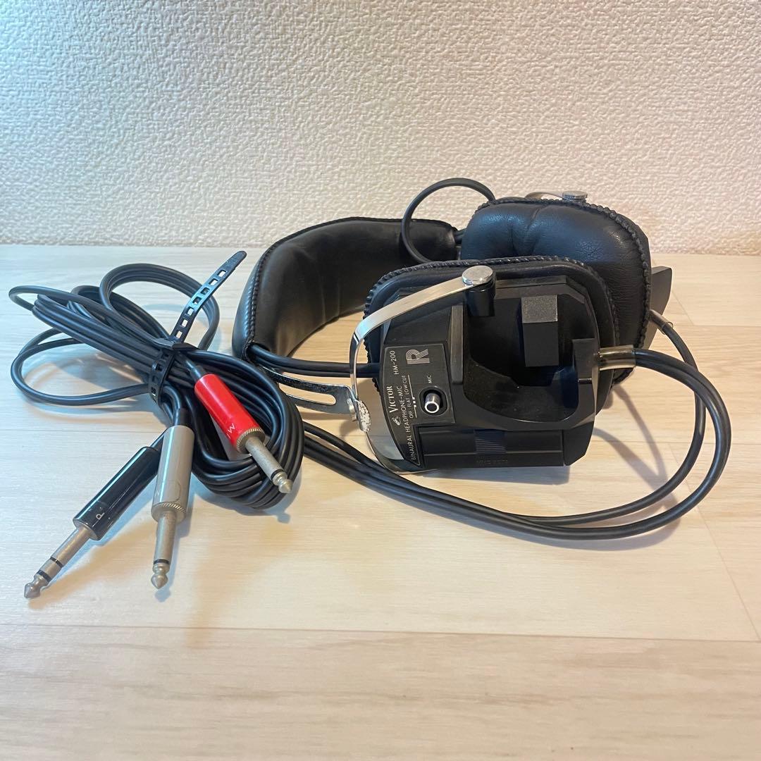 Victor バイノーラル ヘッドホン マイク HM-200 VICTOR HM-200の仕様 ビクター