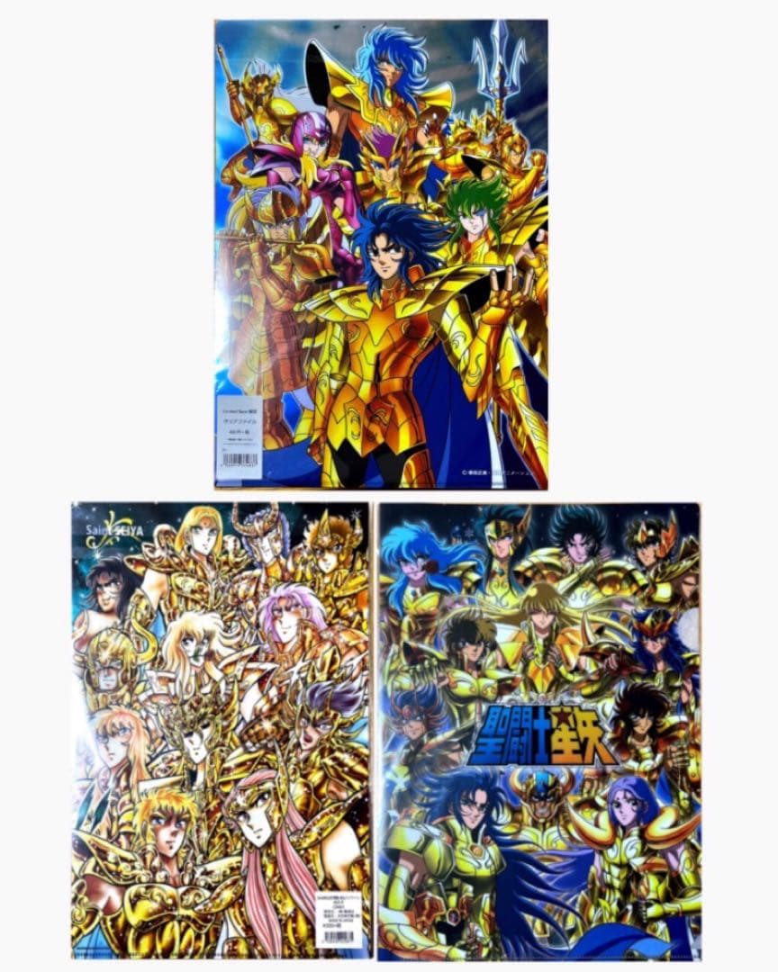 聖闘士星矢 クリアファイル ジャンプ展 ポップアップストア限定 - メルカリ