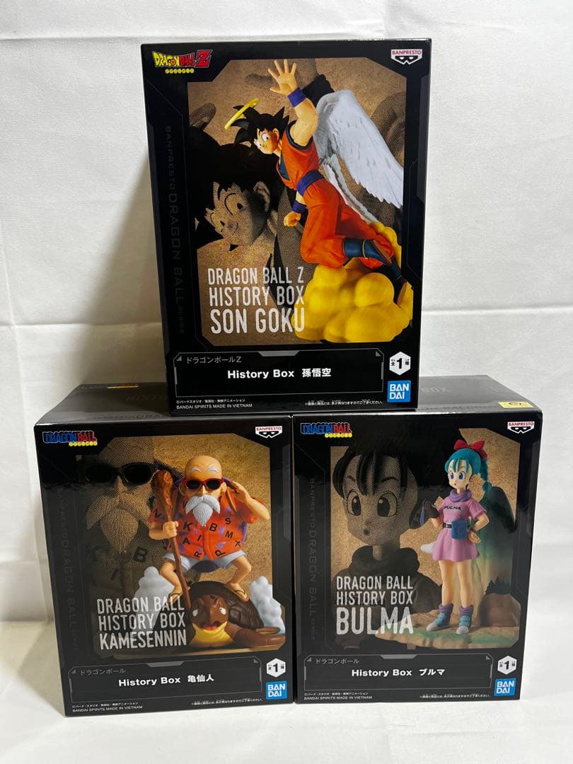 新品未開封】 ドラゴンボール ヒストリーボックス 孫悟空 ブルマ 亀