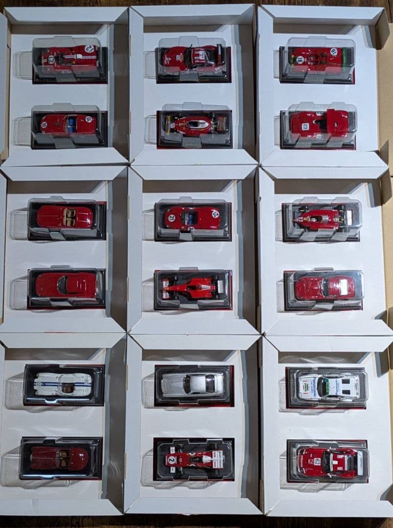 アシェット フェラーリコレクション32台(ミニカーは未開封) アシェット フェラーリコレクション32台(ミニカーは未開封) - メルカリ