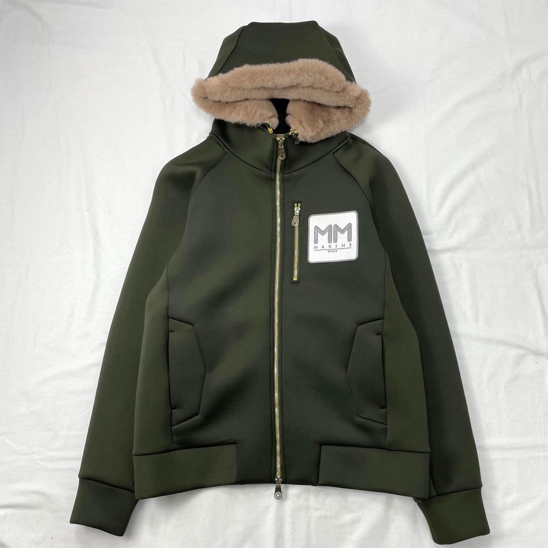 muta marine ファー付き 2way ボンディングパーカー