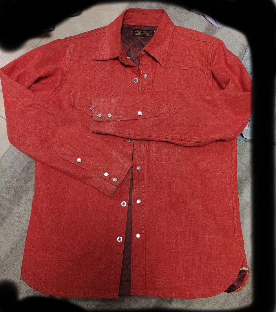 アイアンハート 冬仕様ウエスタンシャツ