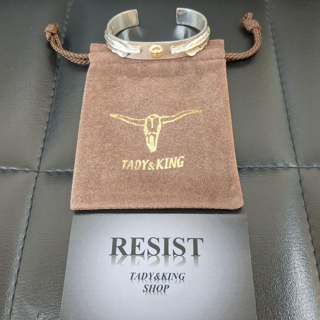 TADY＆KING 平打ちバングルGPイーグル＆ダブルM先金フェザー - メルカリ