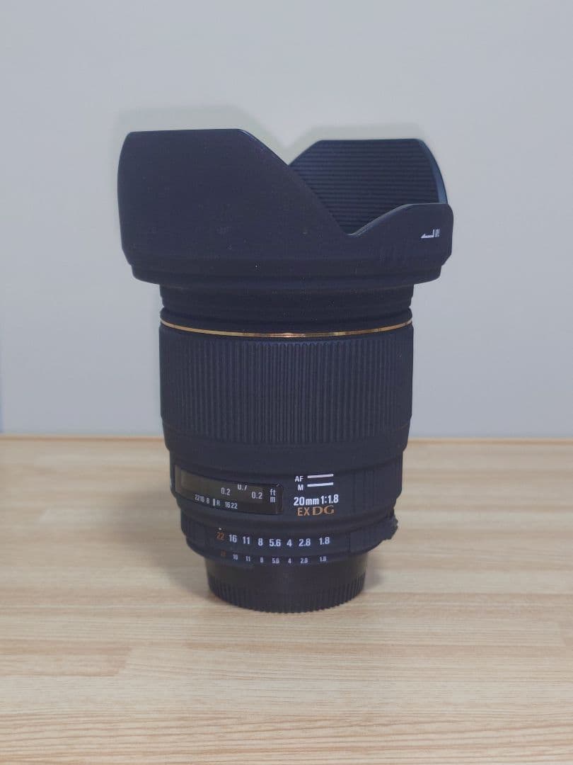 SIGMA 20mm F1.8 EX DG ニコンFマウント用 フルサイズ対応 - メルカリ