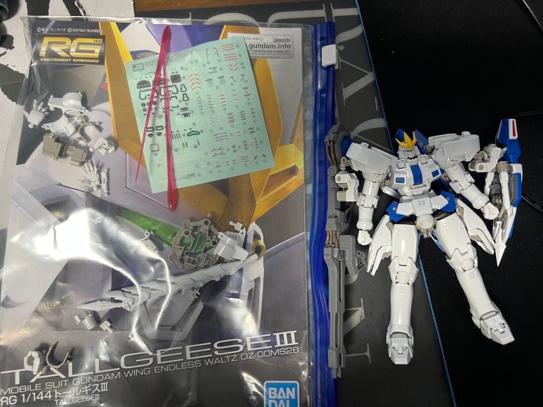RG 1/144 トールギスⅢ ジャンク 組み立て品 素組 - メルカリ