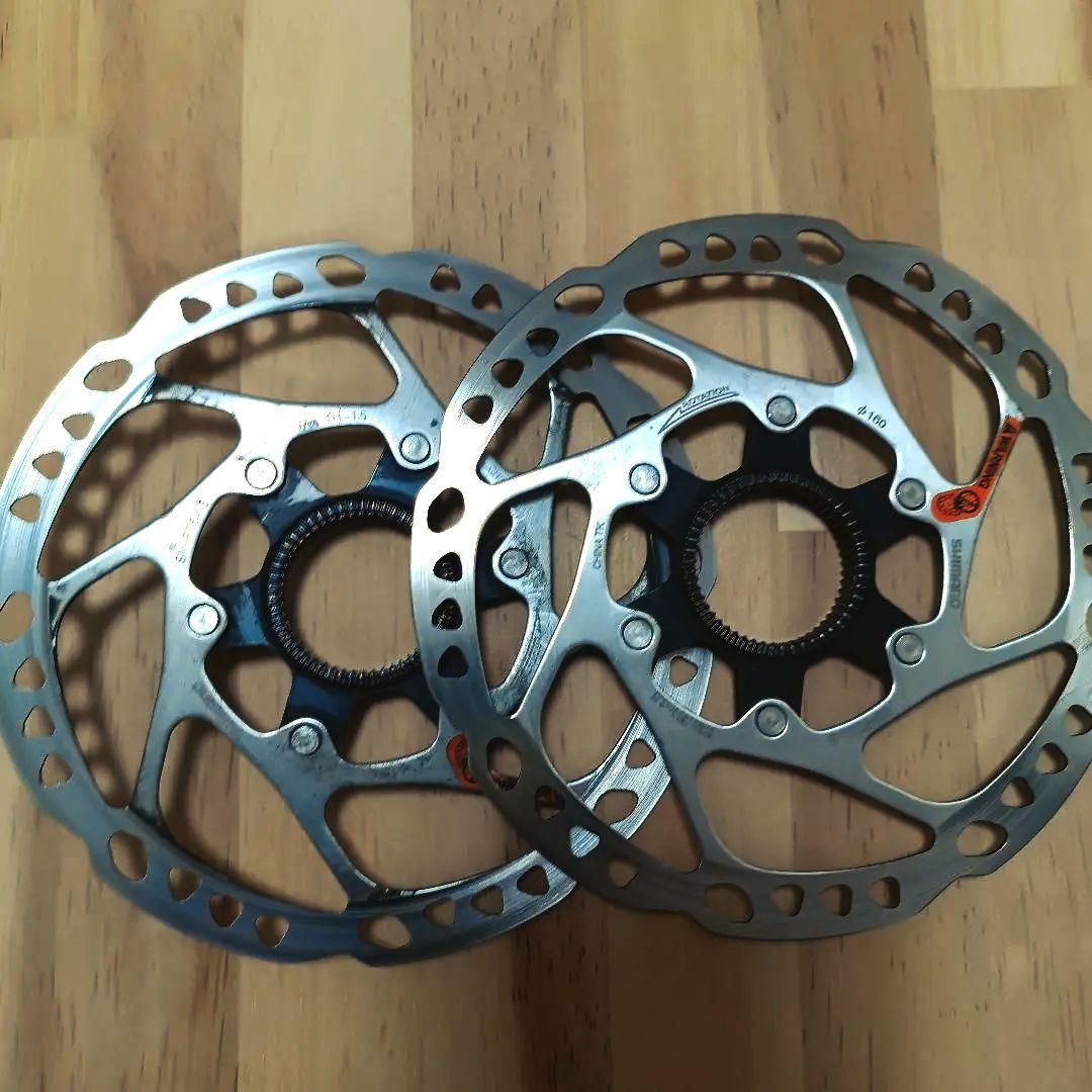 SHIMANO 160mmディスクブレーキローター SM-RT64 2枚 - メルカリ