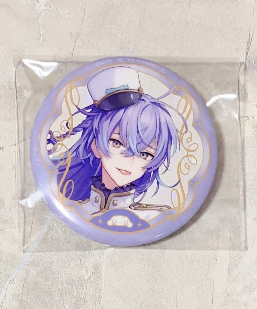 にじさんじ 星導ショウ Dytica×サンリオキャラクターズ 缶バッジ