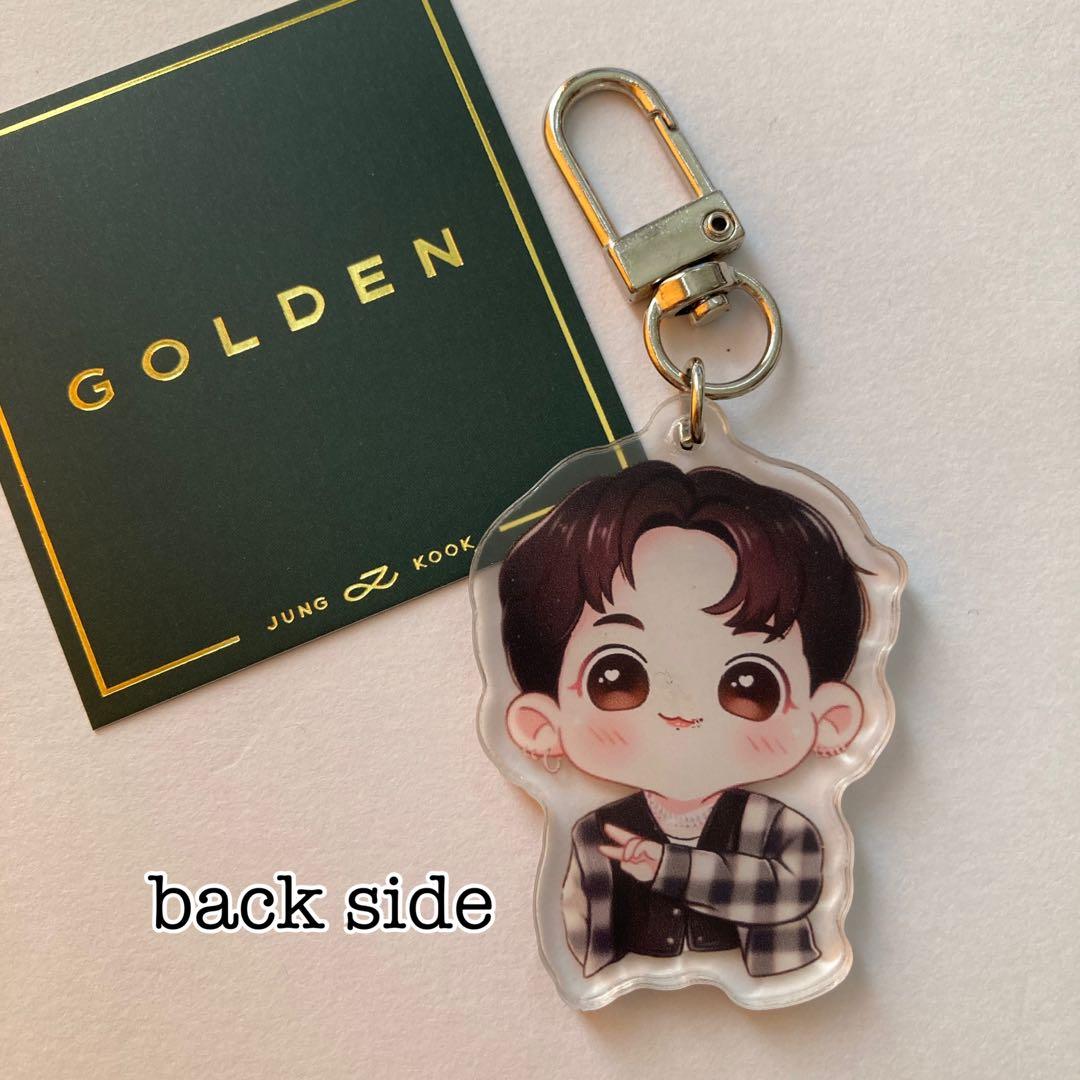 BTS JungKook グク イラストアクリルキーホルダー⑤ - メルカリ
