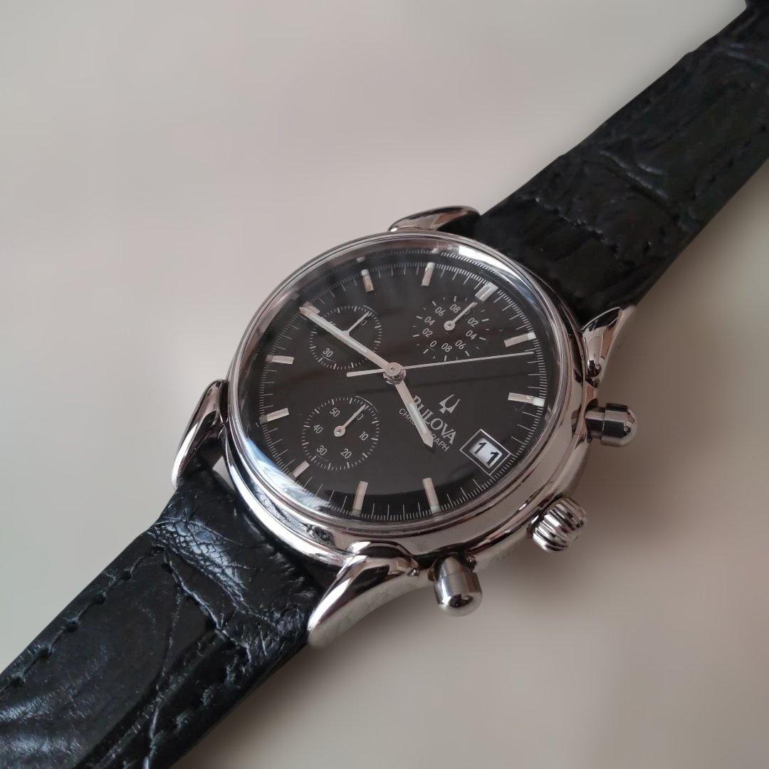 Bulova クラシック・クォーツクロノグラフBOX保証書ギャランティカード