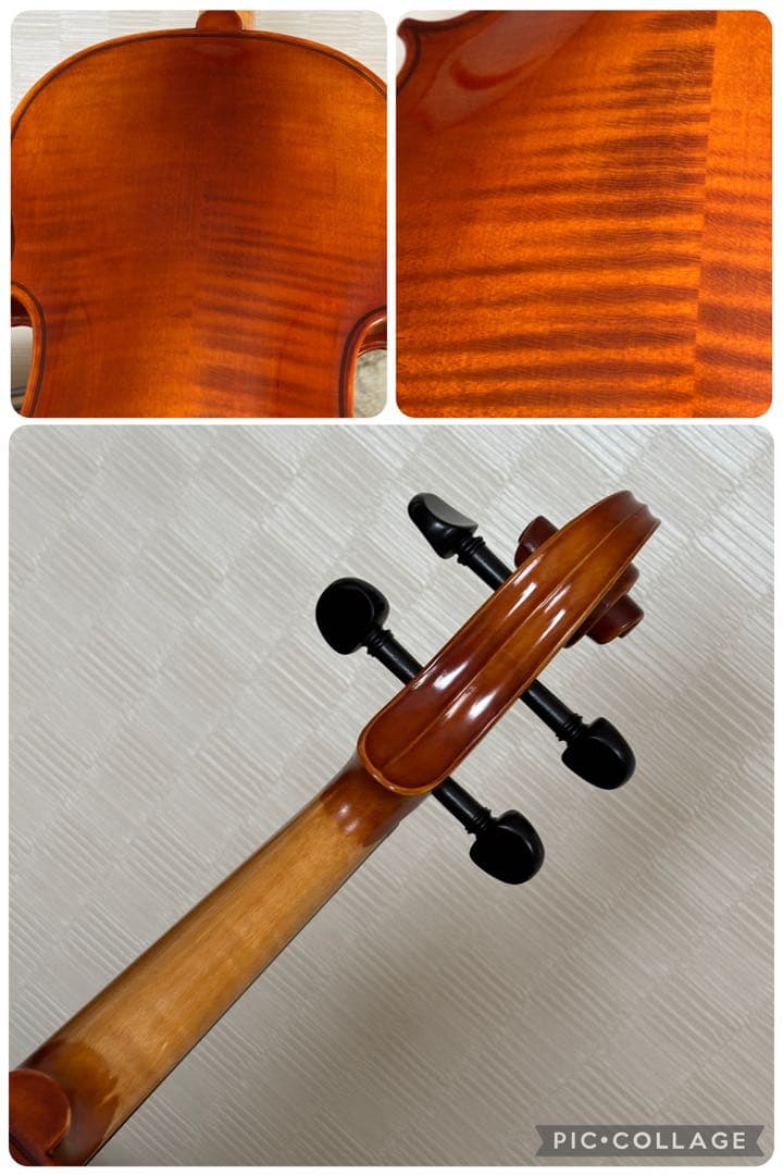 極美品】スズキ ビオラ No.2 2002年 15.5インチ 虎杢 - メルカリ