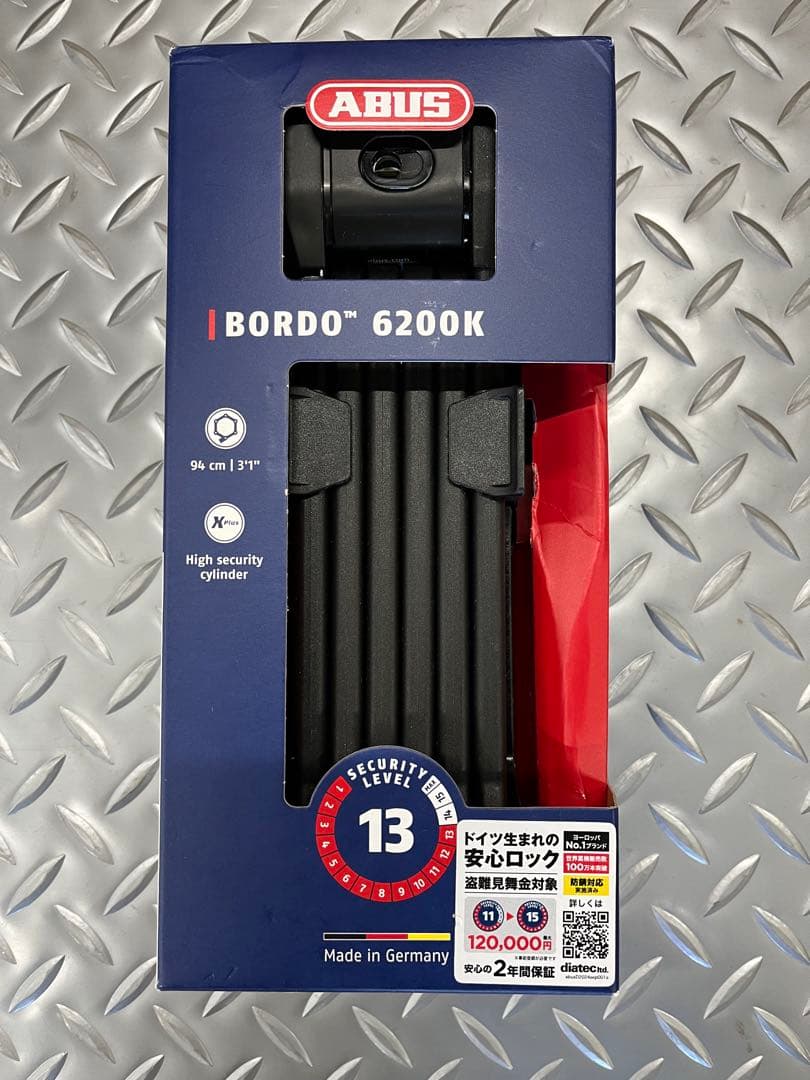 アクセサリー ABUS Bordo 6200K BORDO 6200K/90 SH BLACK - ダイアテックジャーナル