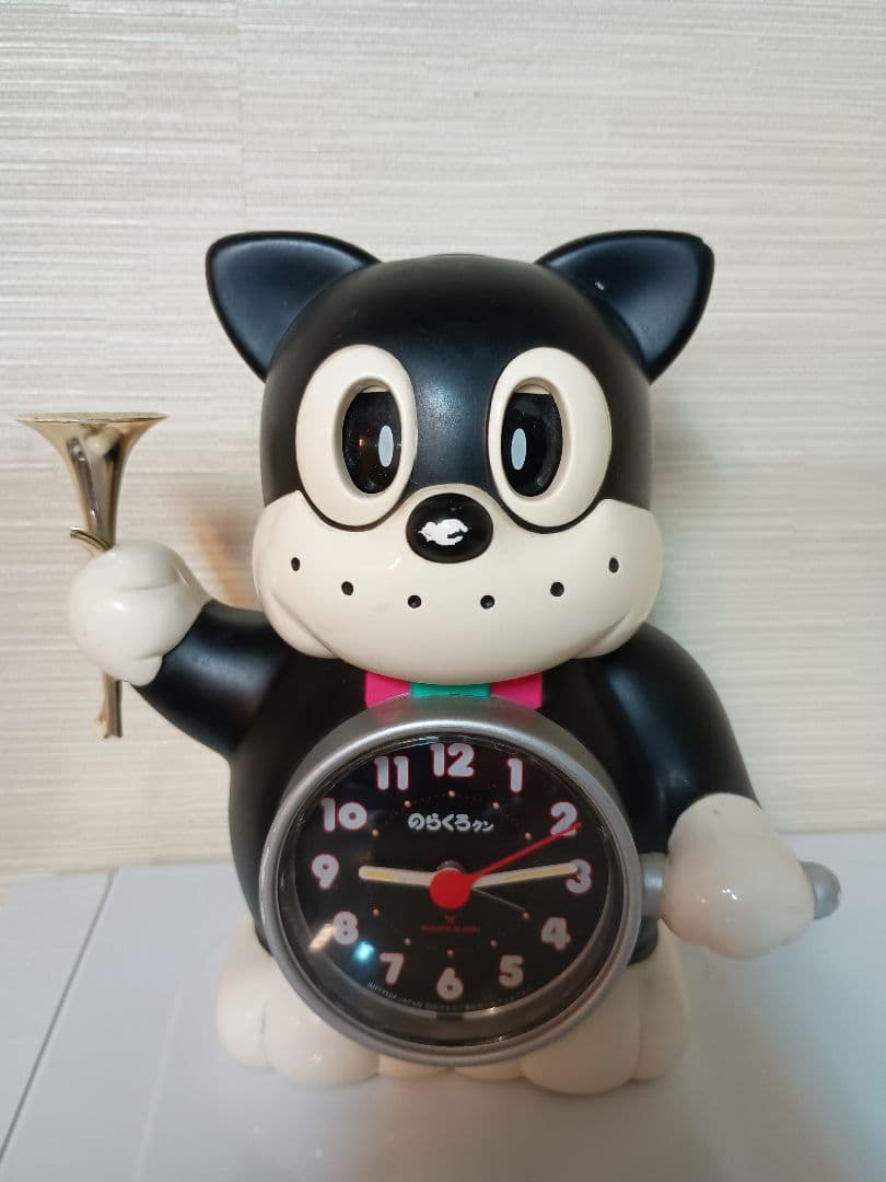 のらくろくん アラーム付き目覚まし時計 置き時計 昭和レトロ - メルカリ