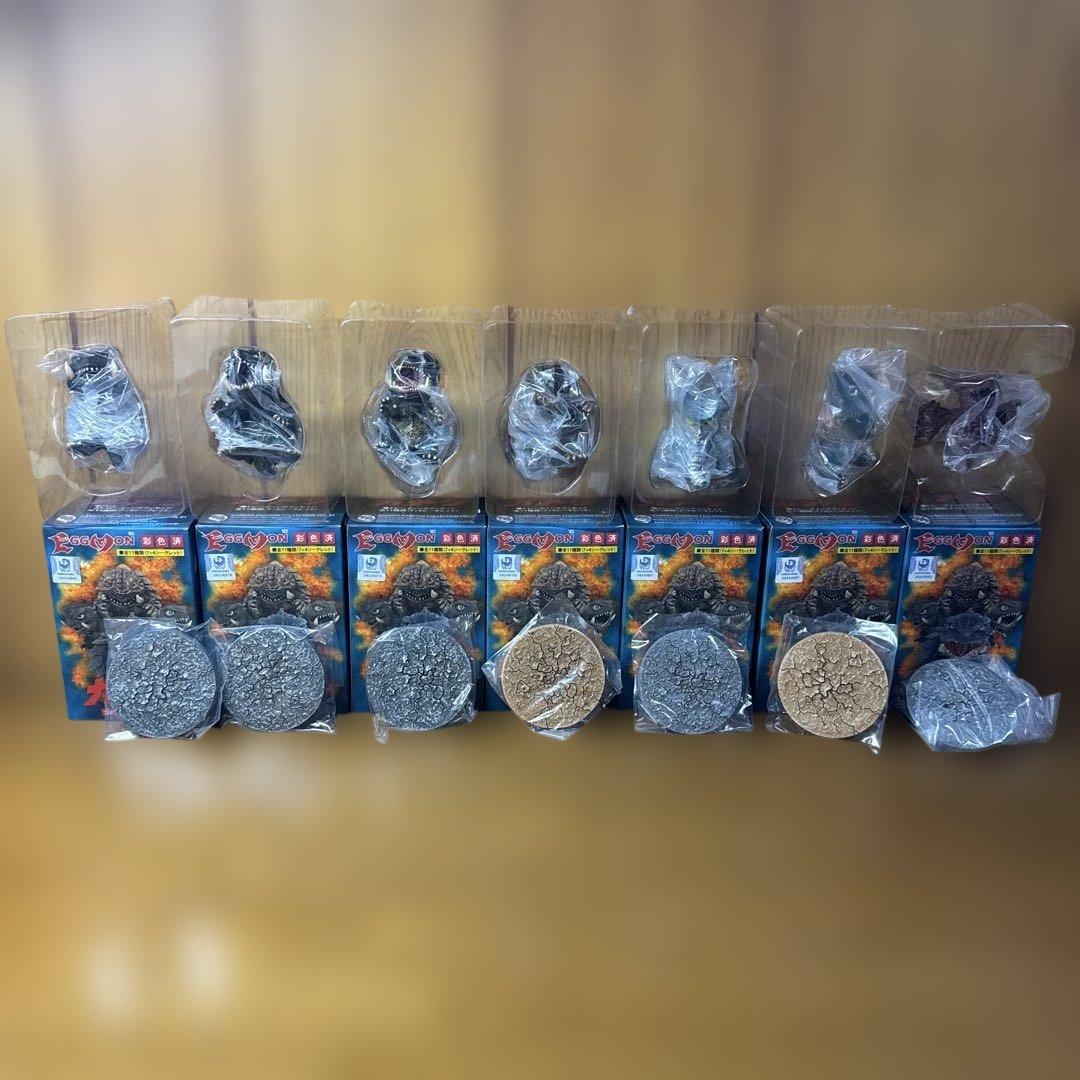 ガメラ大進撃コレクション-01 エッグモン 7種コンプリートBOX入り7体