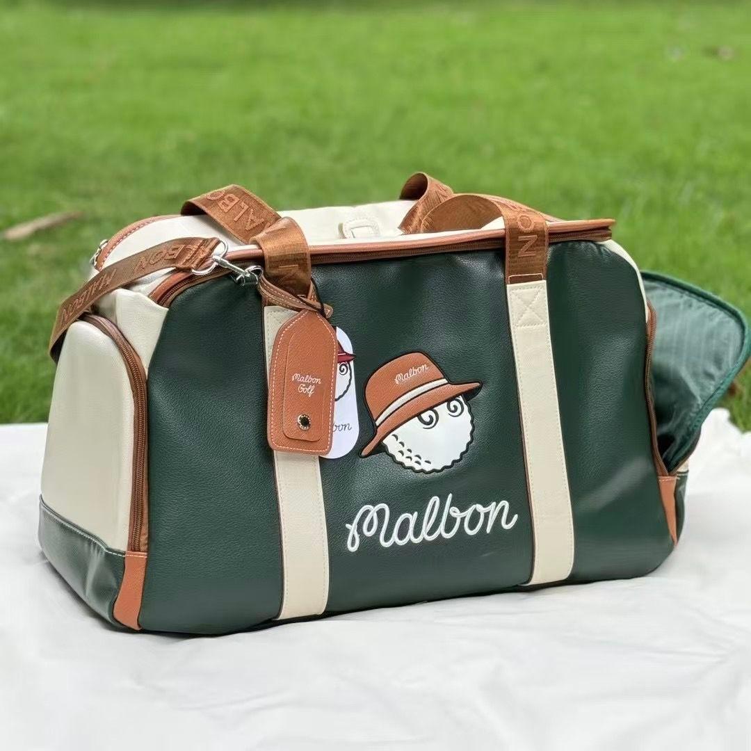 再入荷☆マルボンゴルフボストンバッググリーン - メルカリ