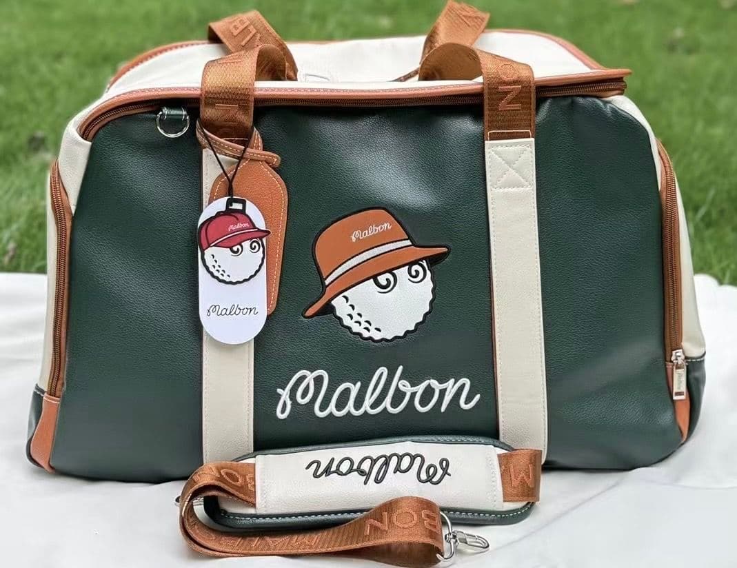 再入荷☆マルボンゴルフボストンバッググリーン - メルカリ