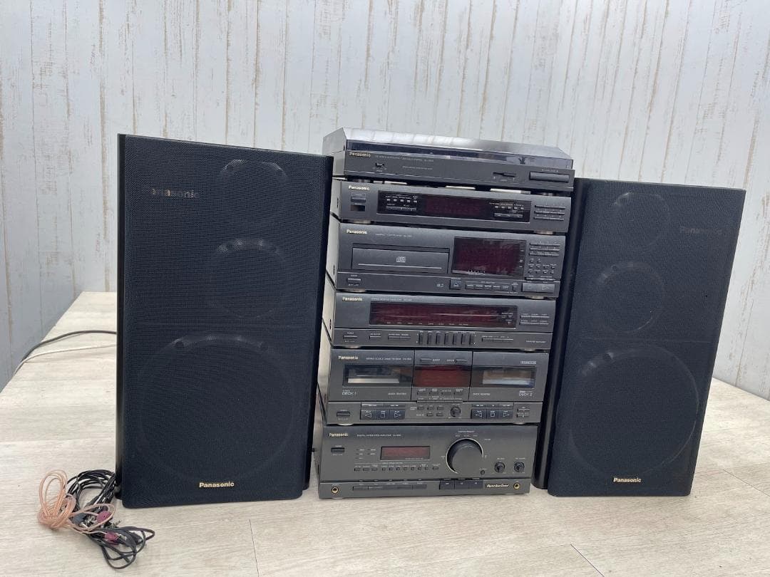 パナソニック システムコンポ 通電確認 動作難有り SUD-50 SB-D50