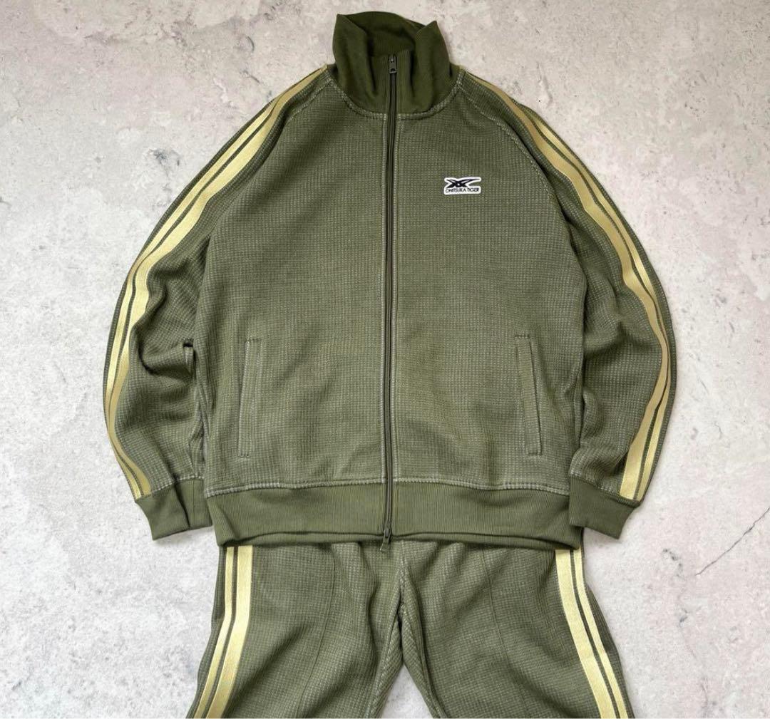 オニツカタイガー】近年美品 人気 トラックジャケット パンツ