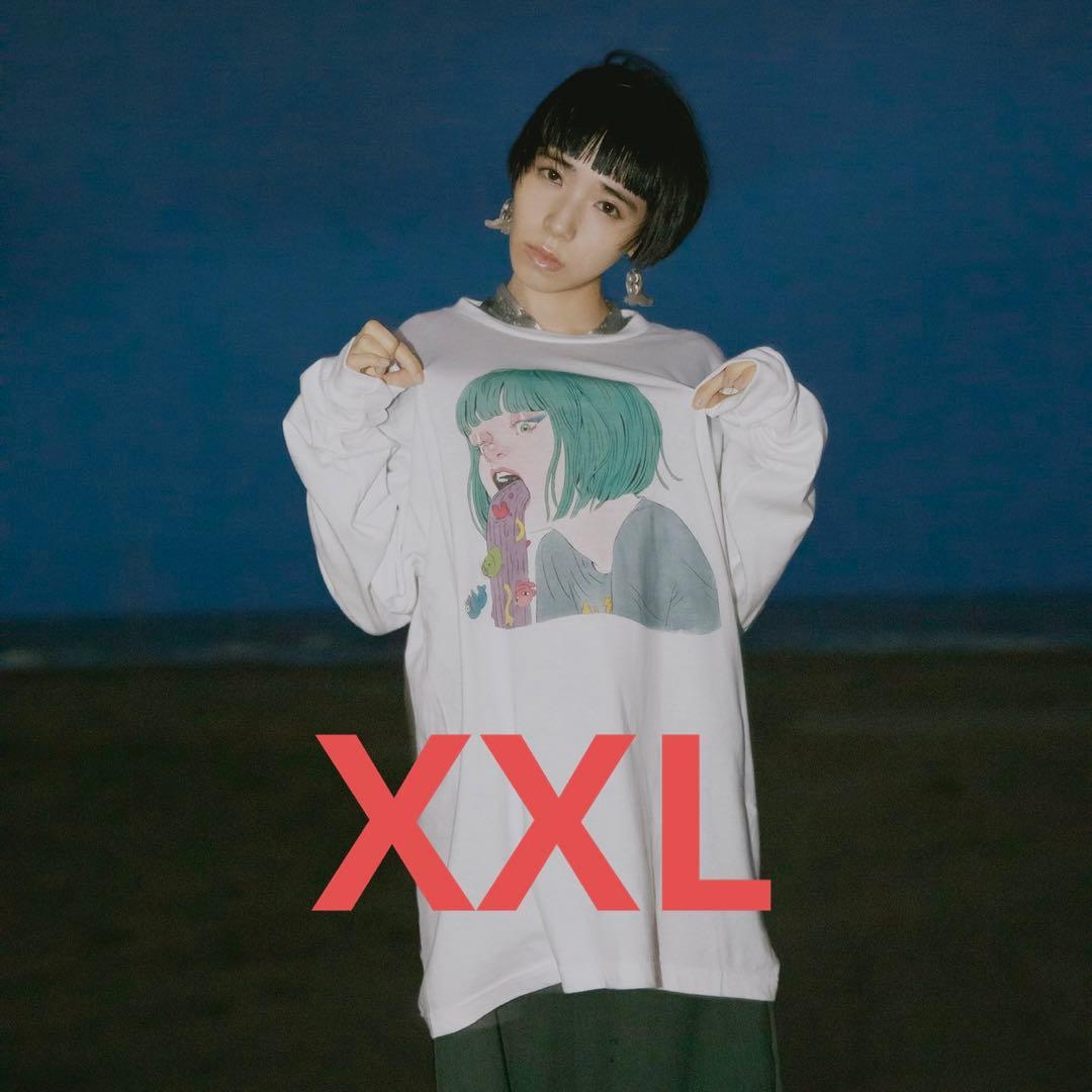 XXL PEDRO ロングTシャツ アユニD ペドロ ホワイト 白 - メルカリ