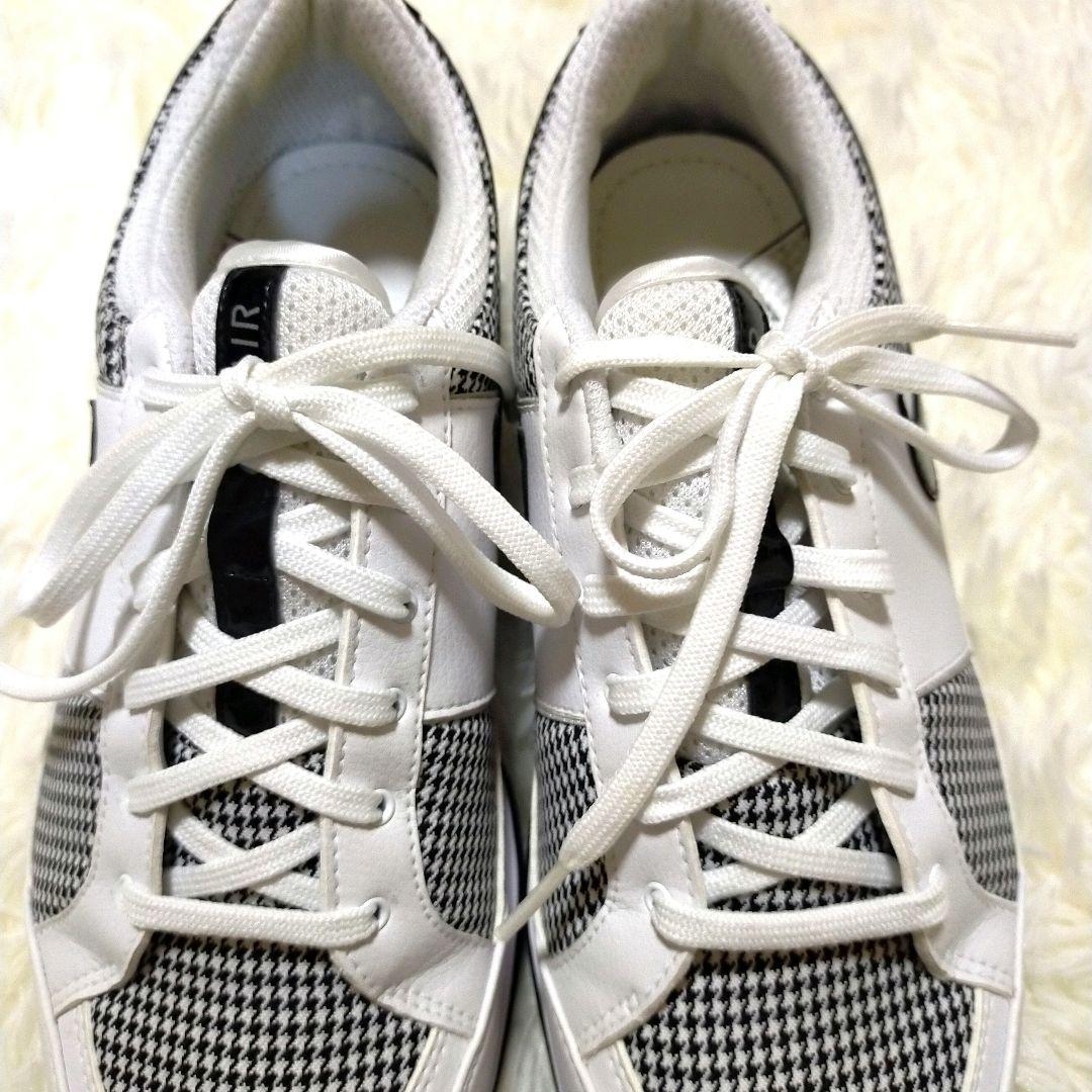 【美品】Nike Air TaC ゴルフシューズ　千鳥格子柄　23.5cm