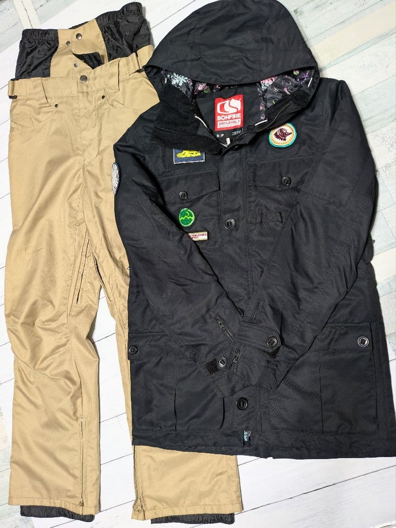 BONFIRE メンズスノボードスノボースキーウェア　サイズS 楽天市場】BONFIRE（サイズ（S/M/L）M）（スノーボード用ウェア