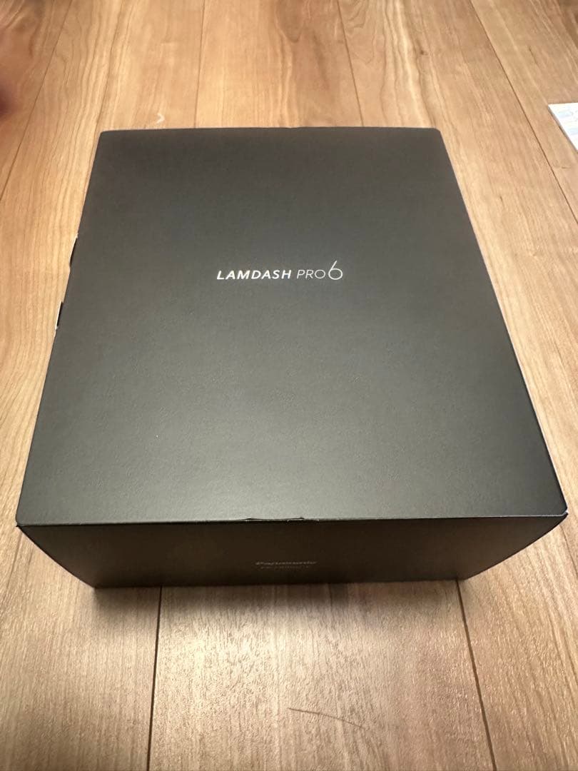 【新品未使用】ラムダッシュ PRO6 6枚刃 ES-L690U-K 最上級モデル メンズシェーバー ラムダッシュPRO クラフトブラック ES-L690U-K [6枚