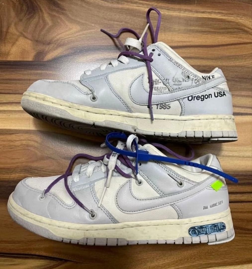 Off-White × Nike Dunk Low Lot.48 Nike Dunk Low x Off White “Lot 48 of 50” Review & On Feet - YouTube