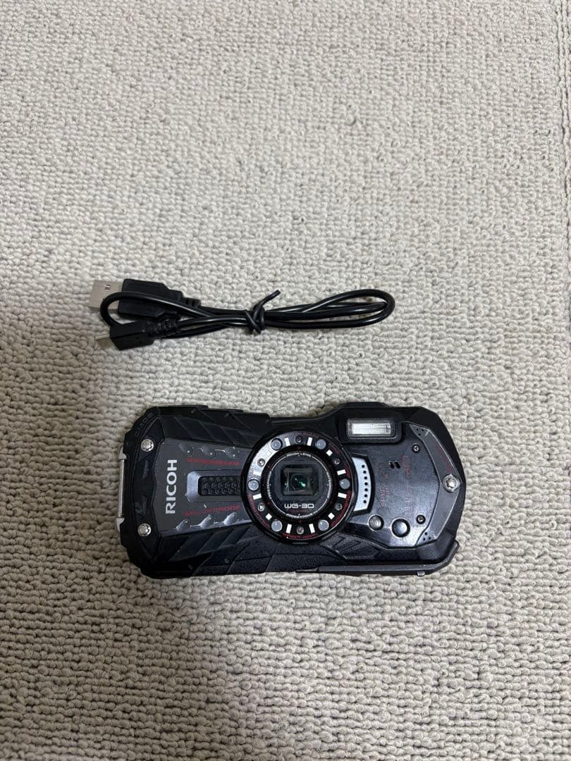 RICOH WG-30 コンパクトデジタルカメラ 水深12mで水中撮影が可能なコンパクトデジタルカメラ 「RICOH WG-30