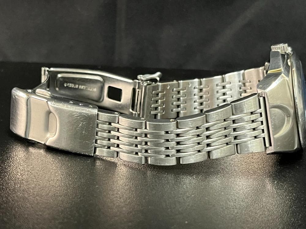 ◇SEIKO セイコー メカサスブルー文字盤4S12-0010腕時計 08166 - メルカリ