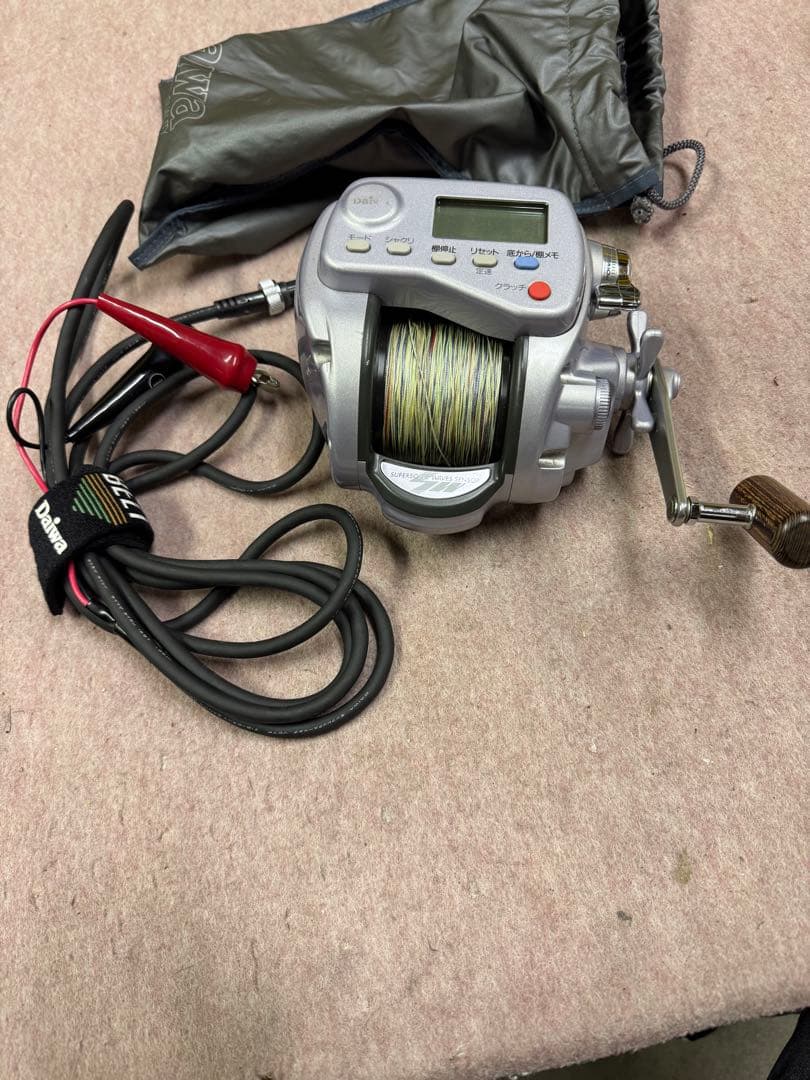 ダイワ スーパータナコン Z600SW 通電始動確認済み 美品 電動リール