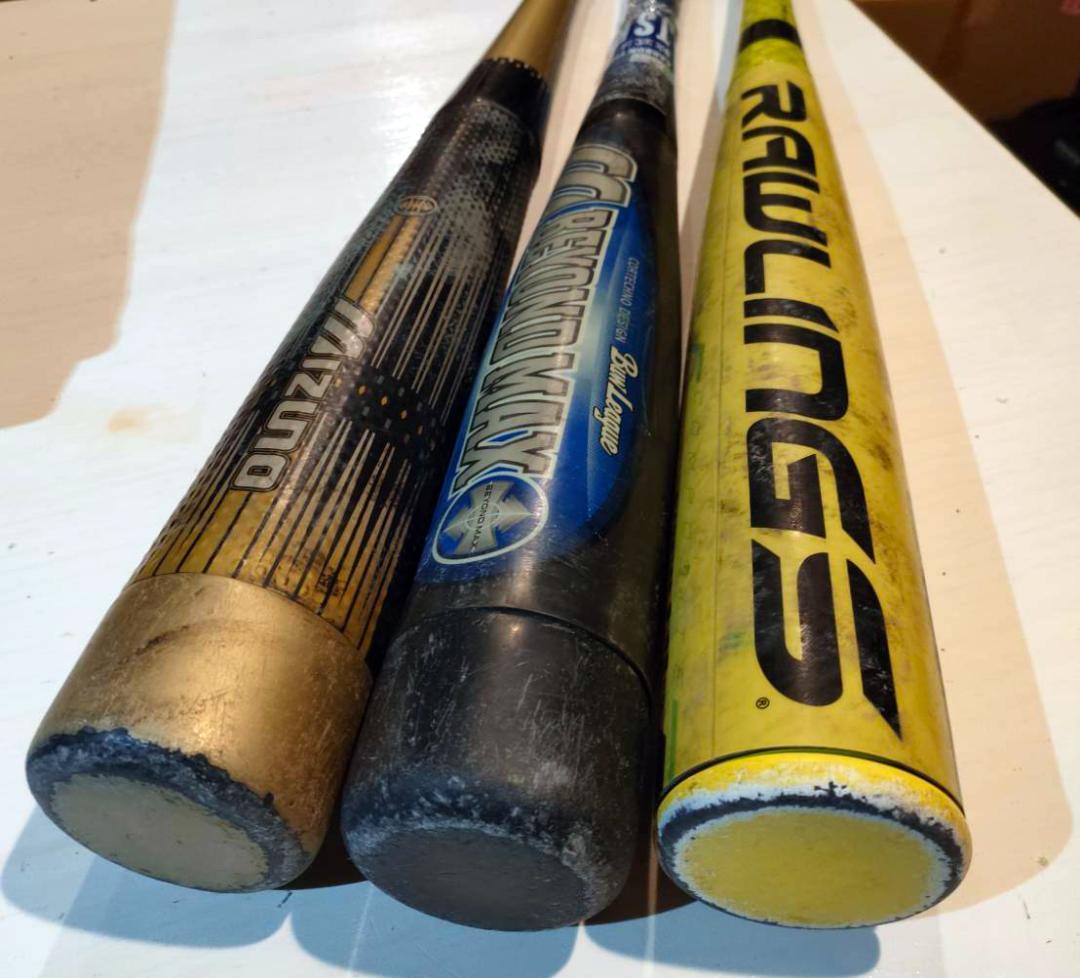 超メルカリ市限定値下げ！◢◤3本◢◤Mizuno・Rawlings少年野球バット