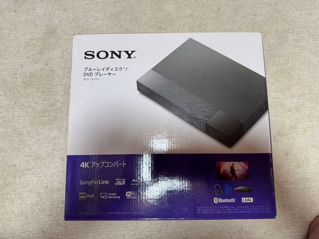 【タヌキチ】SONY BDP-S6700 4Kアップコンバート DVD Amazon | ソニー(SONY) ブルーレイプレーヤー/DVDプレーヤー 4Kアップ