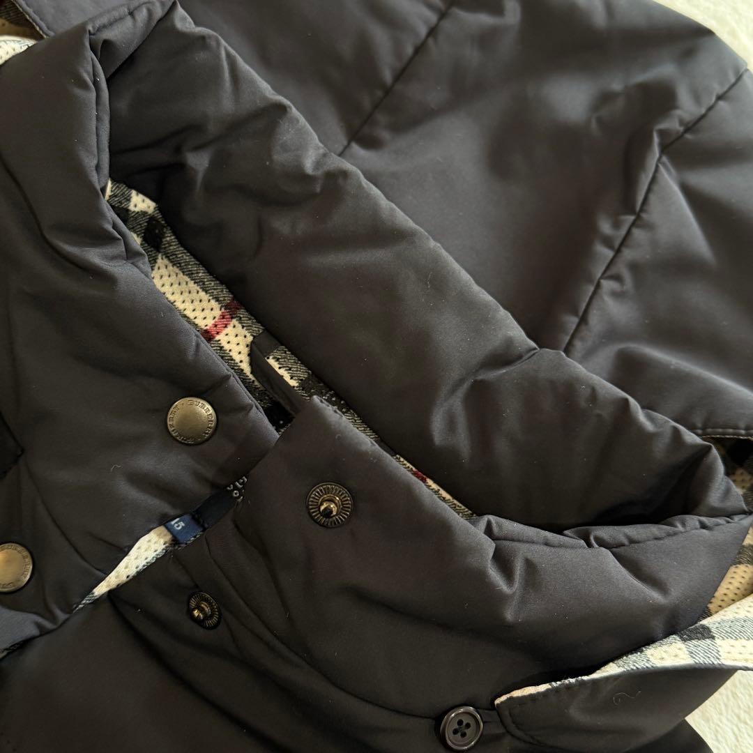 バーバリーロンドン キルティングジャケット ノバチェック メッシュ 3L