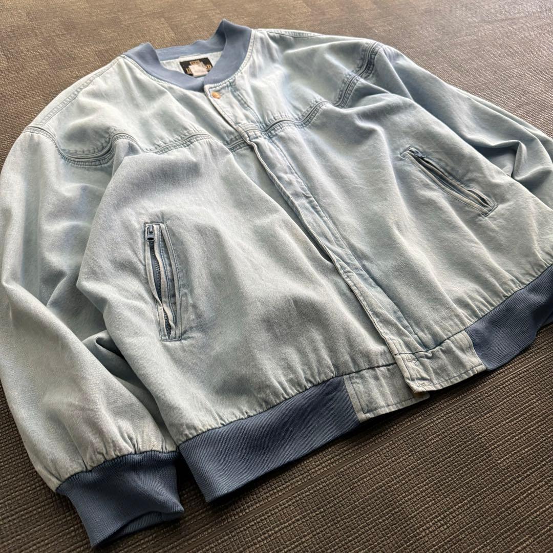 90s〜 HABAND denim cup shoulder jacket - メルカリ