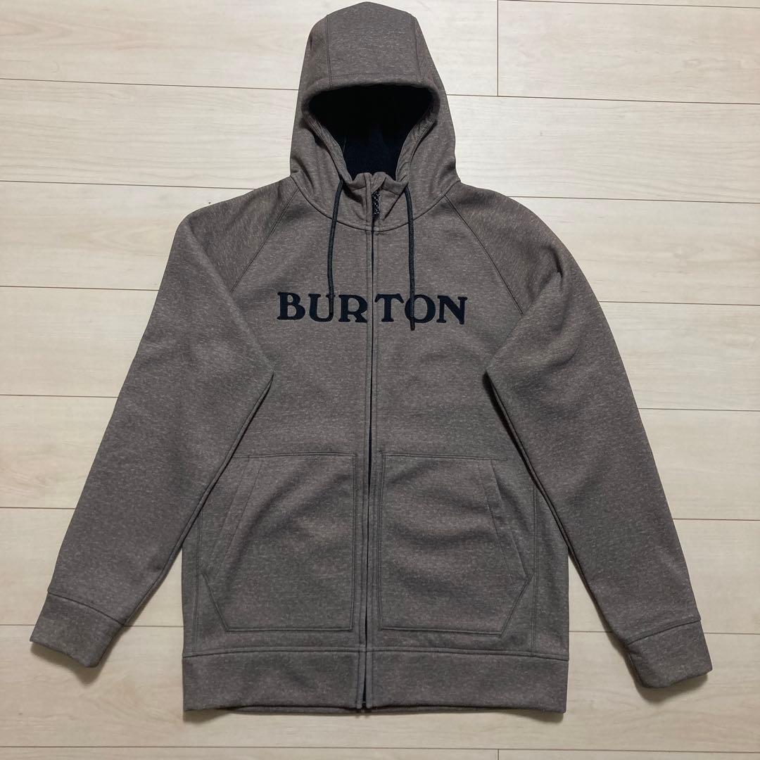 バートン BURTON パーカー ジップパーカー 撥水 グレー スノボ - メルカリ