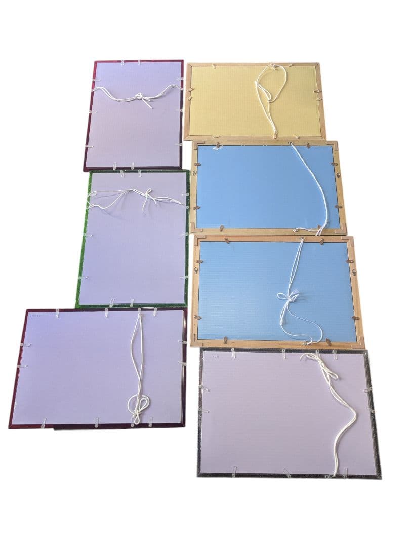 ワンピース ジグソーパズル 完成品　フレーム付き 11枚セット