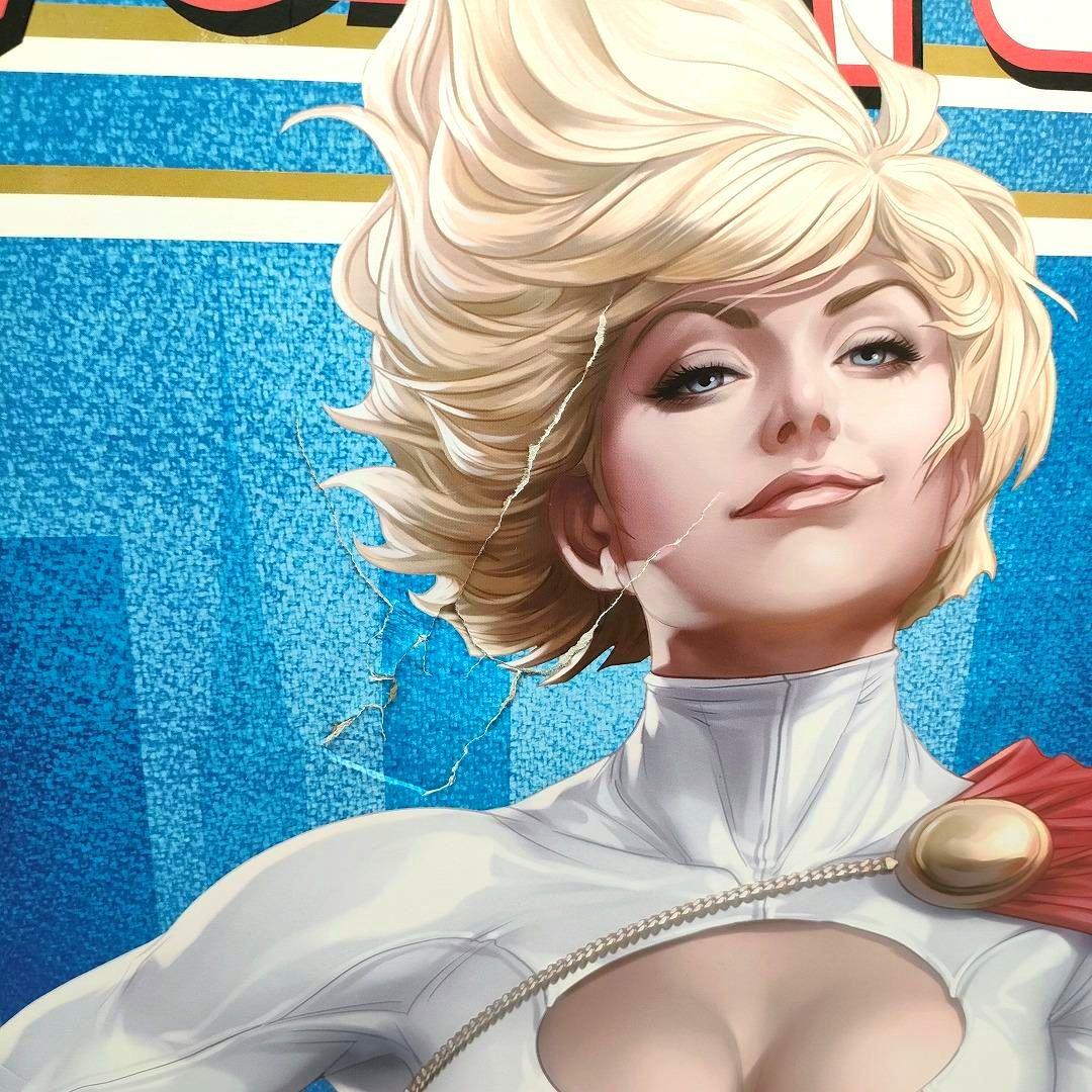 希少 SIDESHOW プレミアムフィギュア 1/4 パワーガール DC