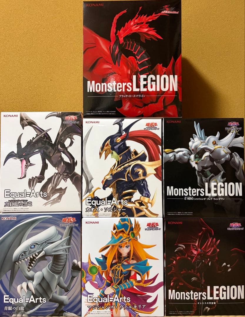 遊戯王 フィギュア 7体セット - メルカリ