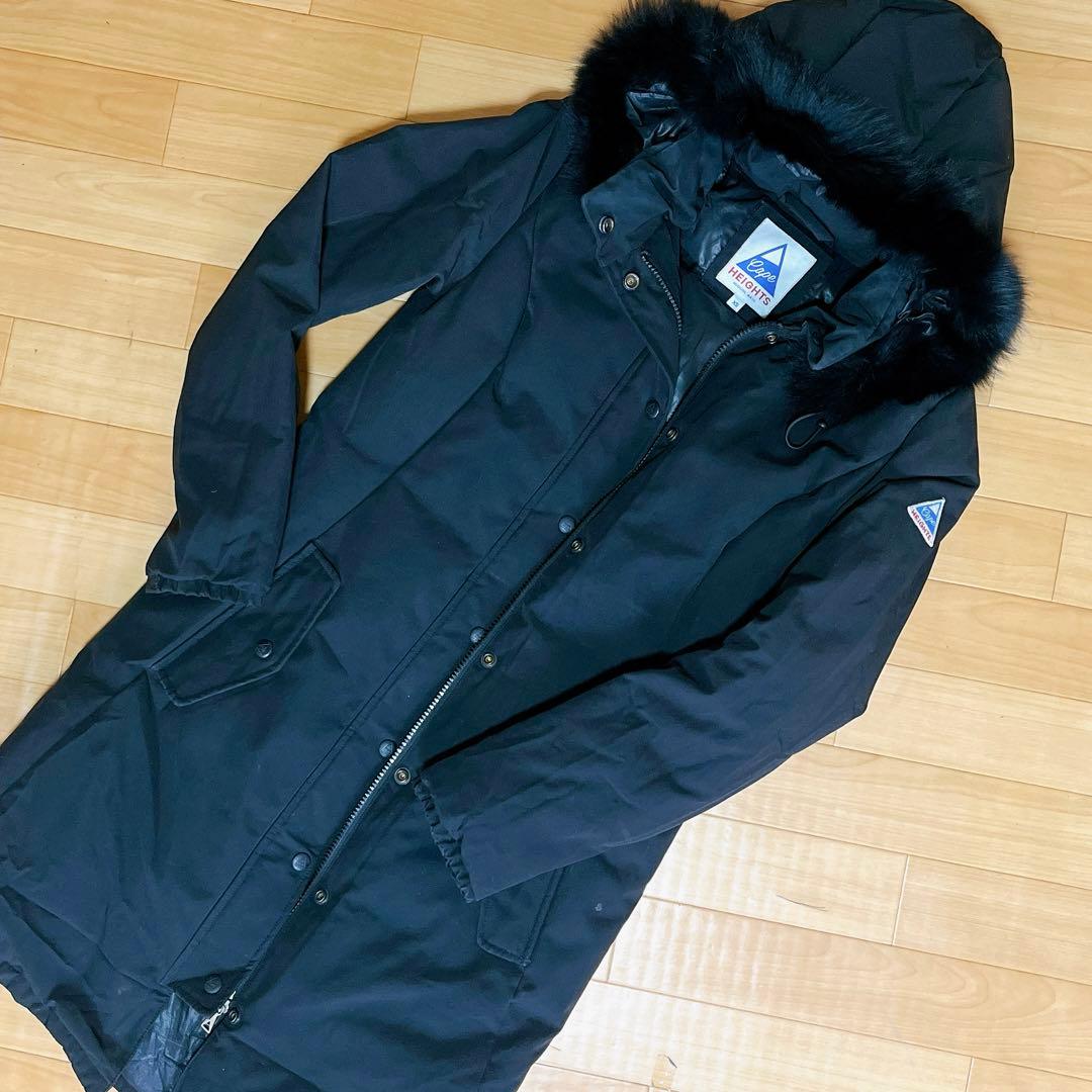 期間限定値下げ‼️ケープハイツ 正規品 ロングダウン エルノラ 黒XS