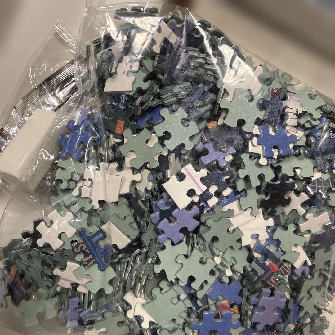 ジグソーパズル ミッシェル・ドラクロワ エッフェル塔 1000P 内袋未