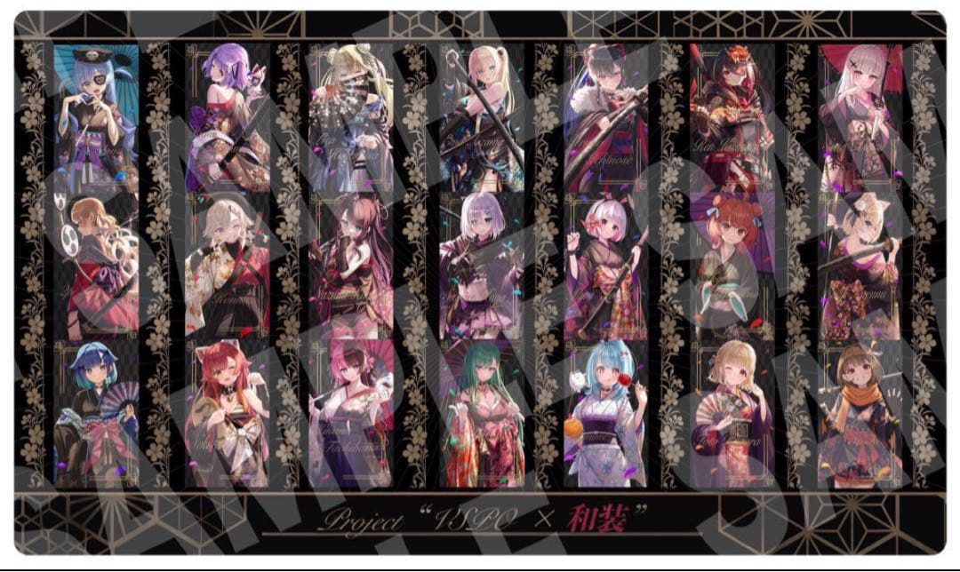 VGGC 8th しゃきしゃきレタス 和装 企画 マウスパッド ぶいすぽっ