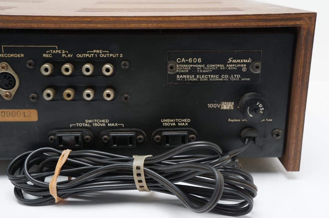 ジャンク Sansui CA-606 山水 - メルカリ