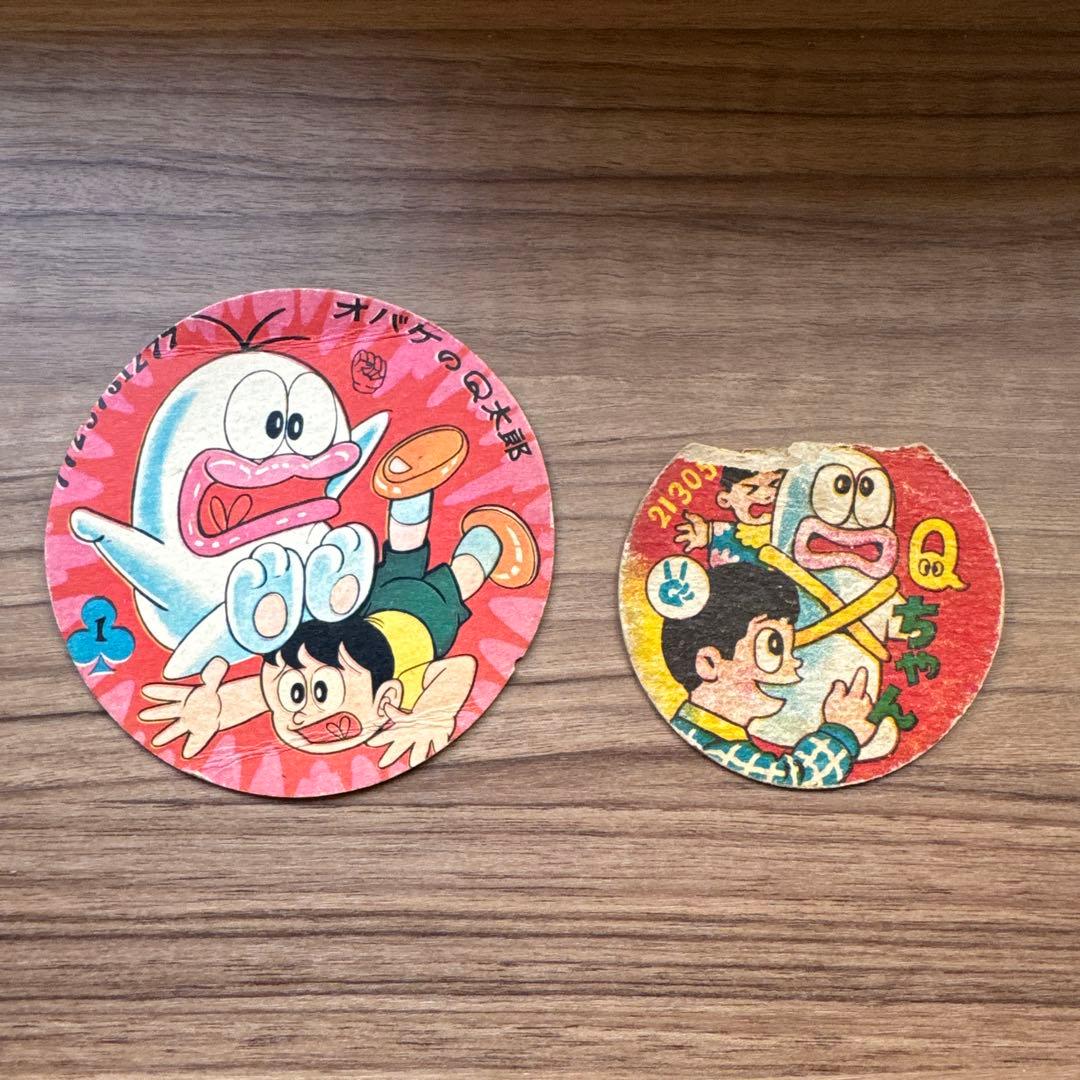 オバケのQ太郎 メンコ 昭和レトロ 藤子不二雄めんこ おもちゃ ゲーム