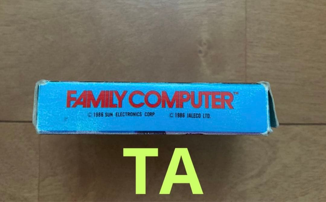 アマダ ファミリーコンピューターミニカード ファミコン 昭和レトロ 箱